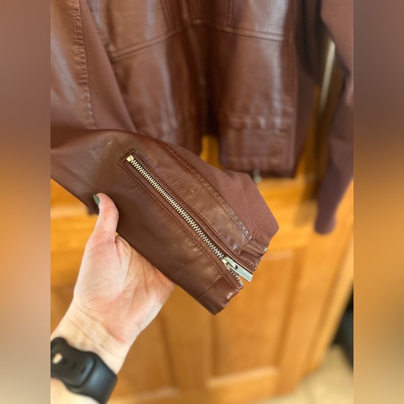 Express Minus the Leather Double Peplum Jacket - Picture 13 of 16